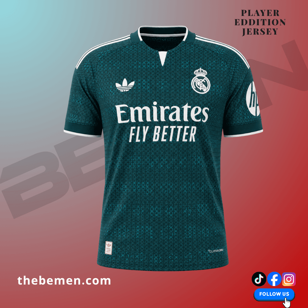 Real Madrid Special Edition Emerald Jersey (2026/27 Edition)