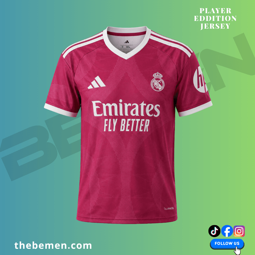 Real Madrid Pink Away/Third Jersey (2026/27 Edition)