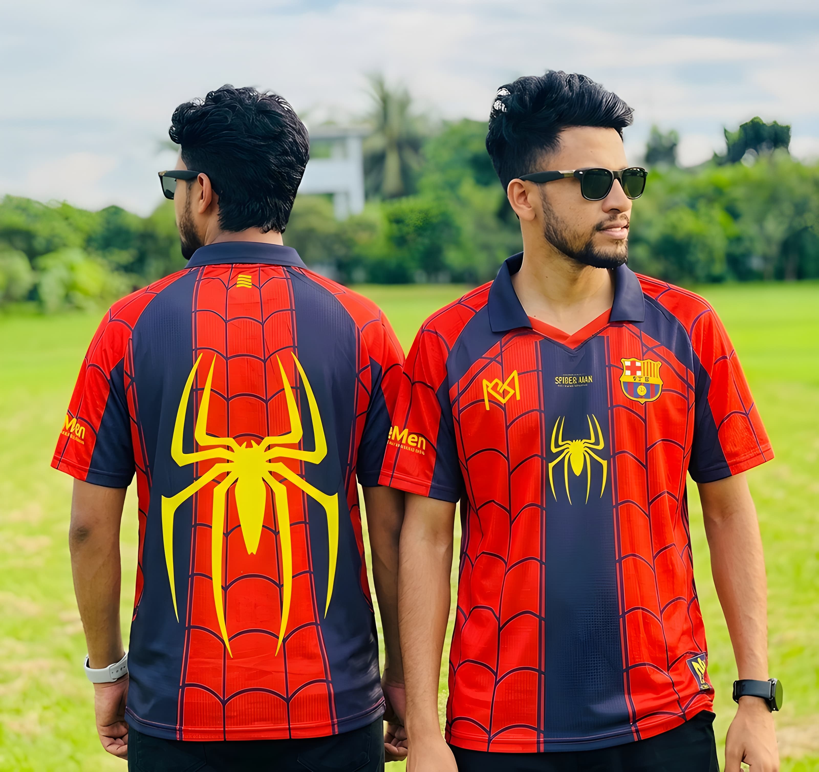 FC Barcelona x Spider-Man ‘The Iron Spider’ Edition Polo
